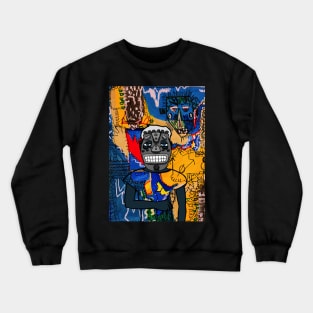 Discover NFT Character - FemaleMask Street Art with African Eyes on TeePublic Crewneck Sweatshirt